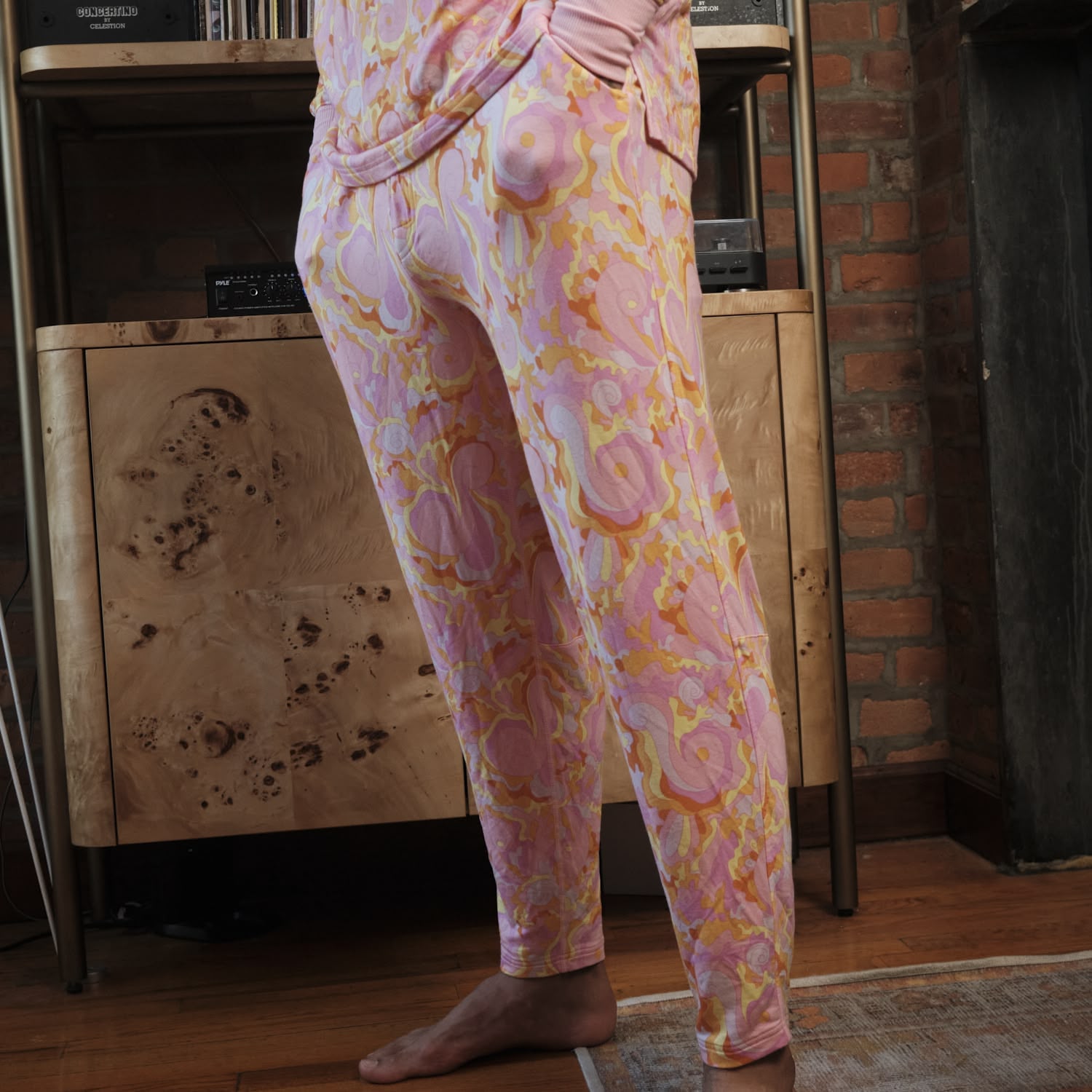 Groovy Swirl Long Jambys