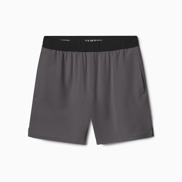 Gray/Black Soffle Shorts