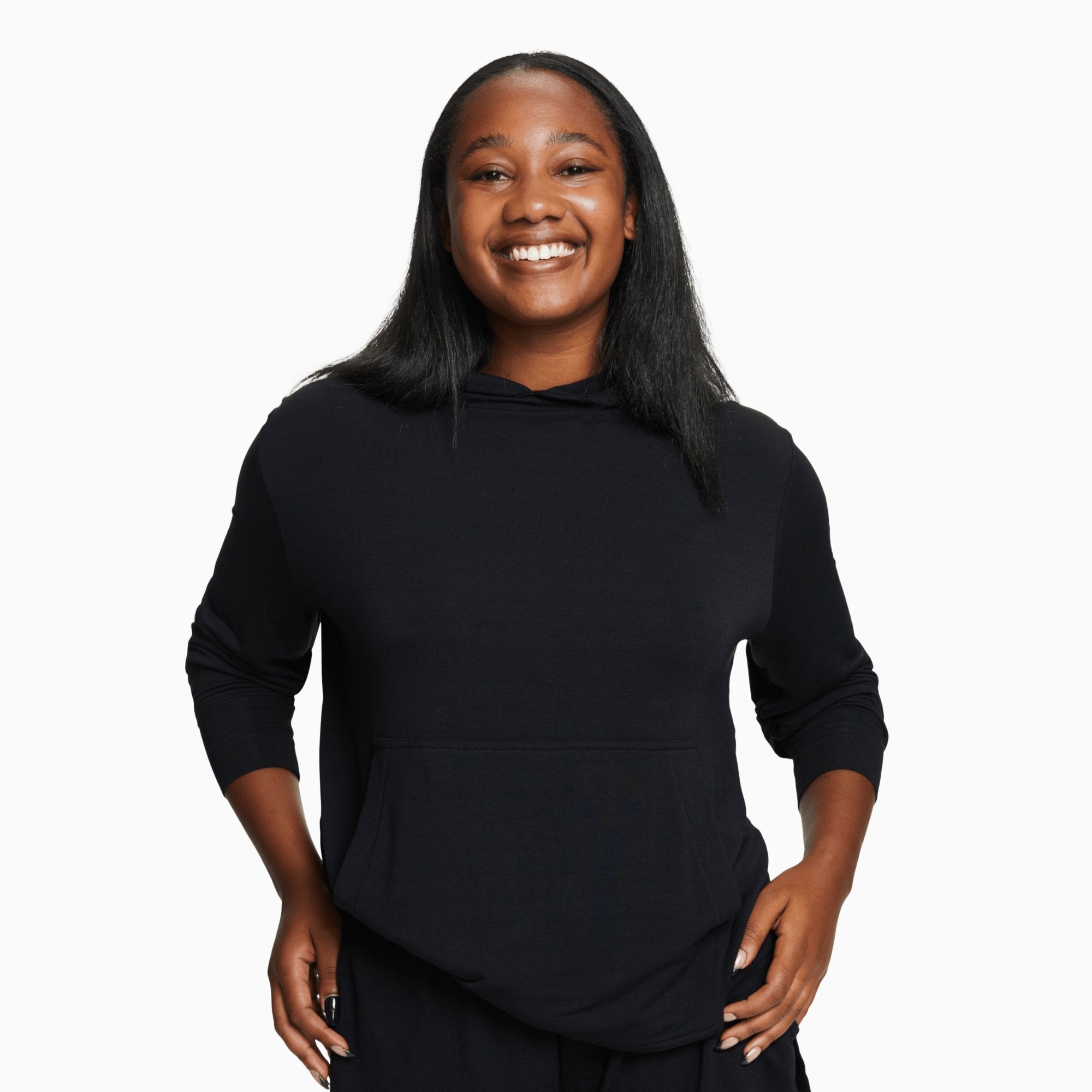modelsizing1: Kennedy is 6’1” and wearing a medium. | type: women