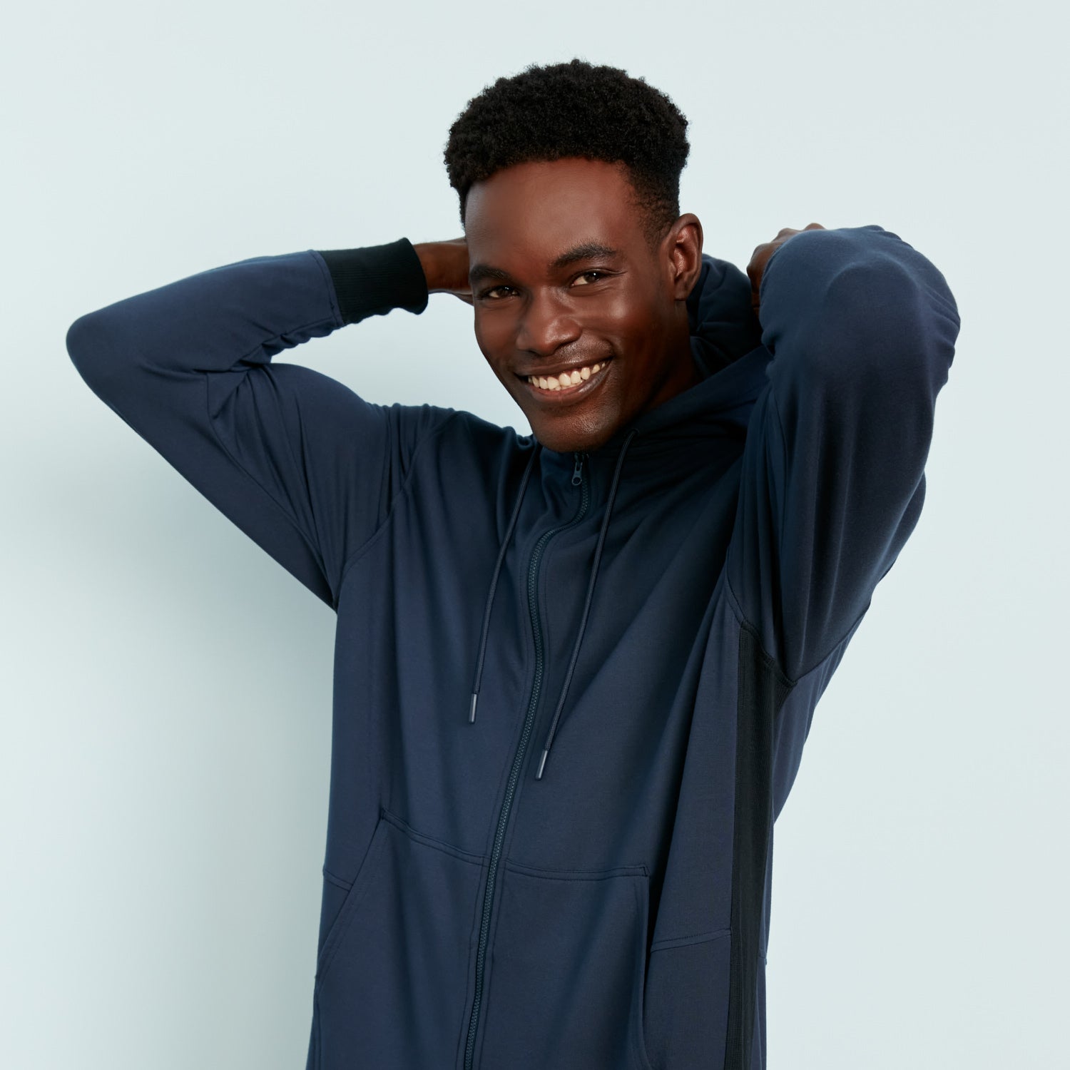 modelsizing1: Tope is 6’2” and wearing a medium. | type: men