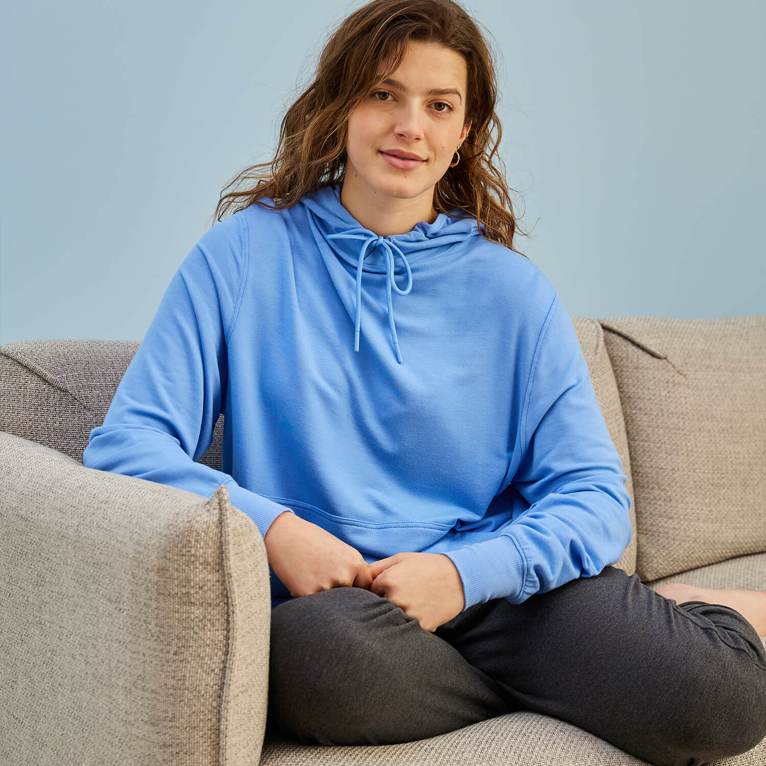 modelsizing1: Blaise is 5’7” and wearing a small. | type: women