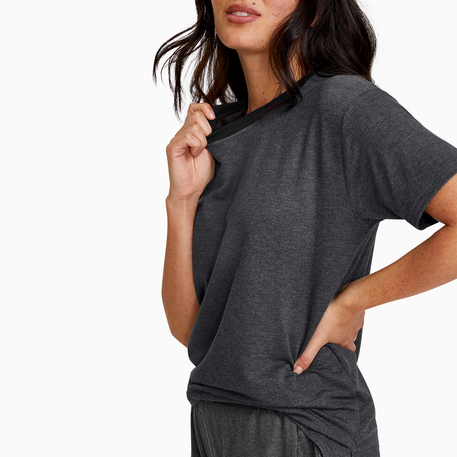 modelsizing1: Megan is 5'6" and wearing a small. | type: women