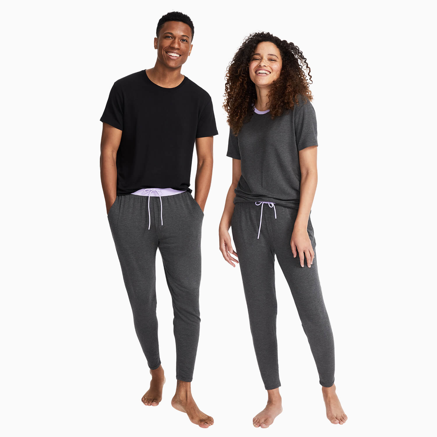 modelsizing1: Brandon is 6’0” and wearing a medium. | modelsizing2: Naja is 5’8” and wearing a small. | first:best-sellers,first: mens, womens, best-sellers, tops, bottoms | type: unisex