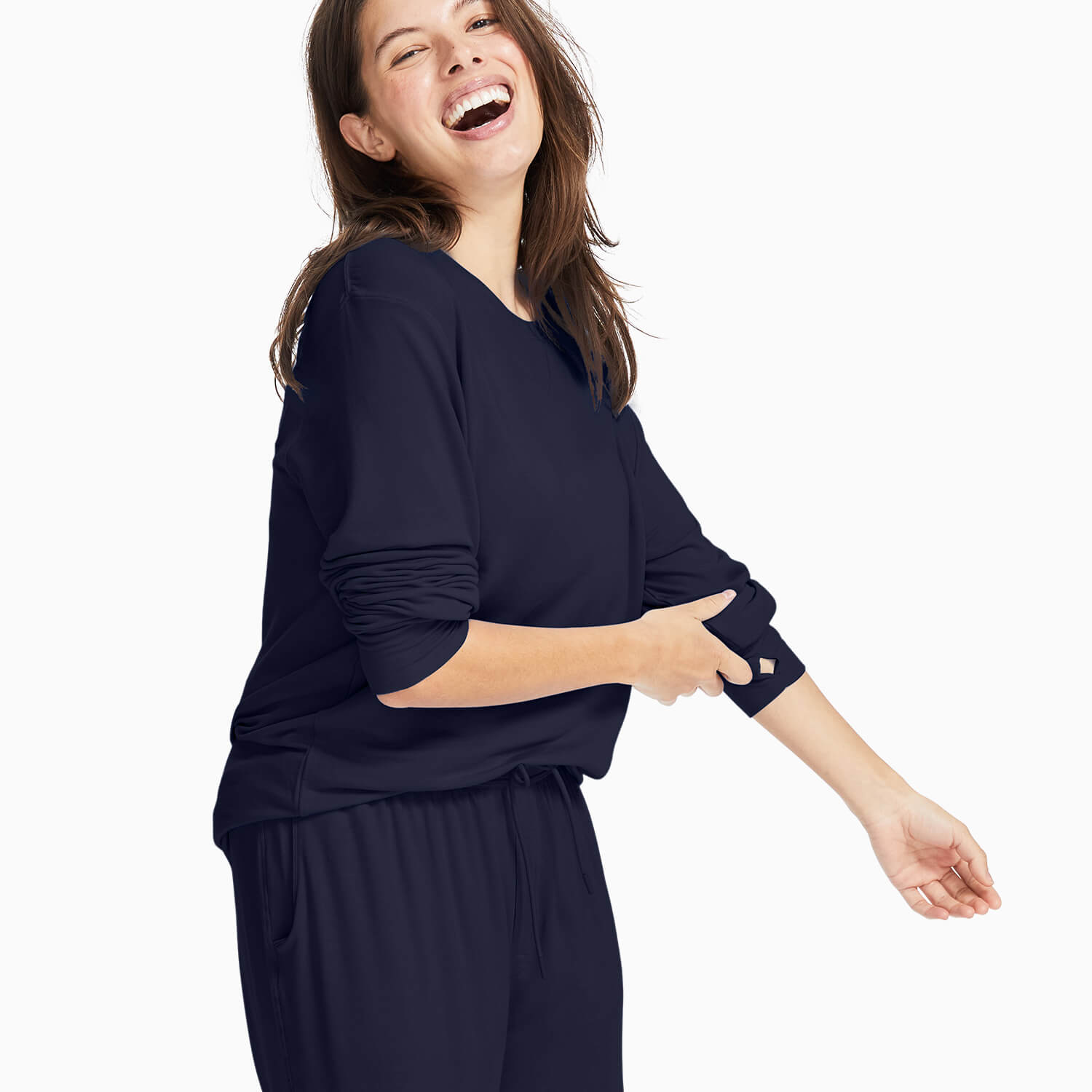 modelsizing1: Dana is 5’9” and wearing a medium. | type: women