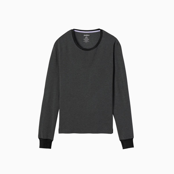 Gray/Black Long-Sleeve JamTee