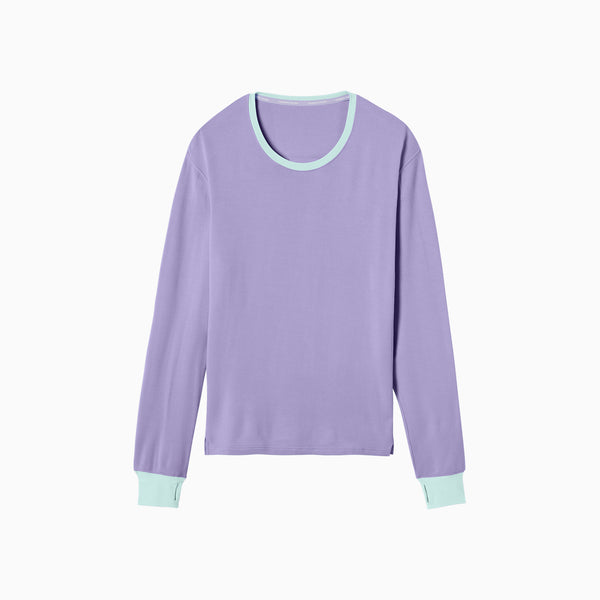 Lavender/Mint Long-Sleeve JamTee