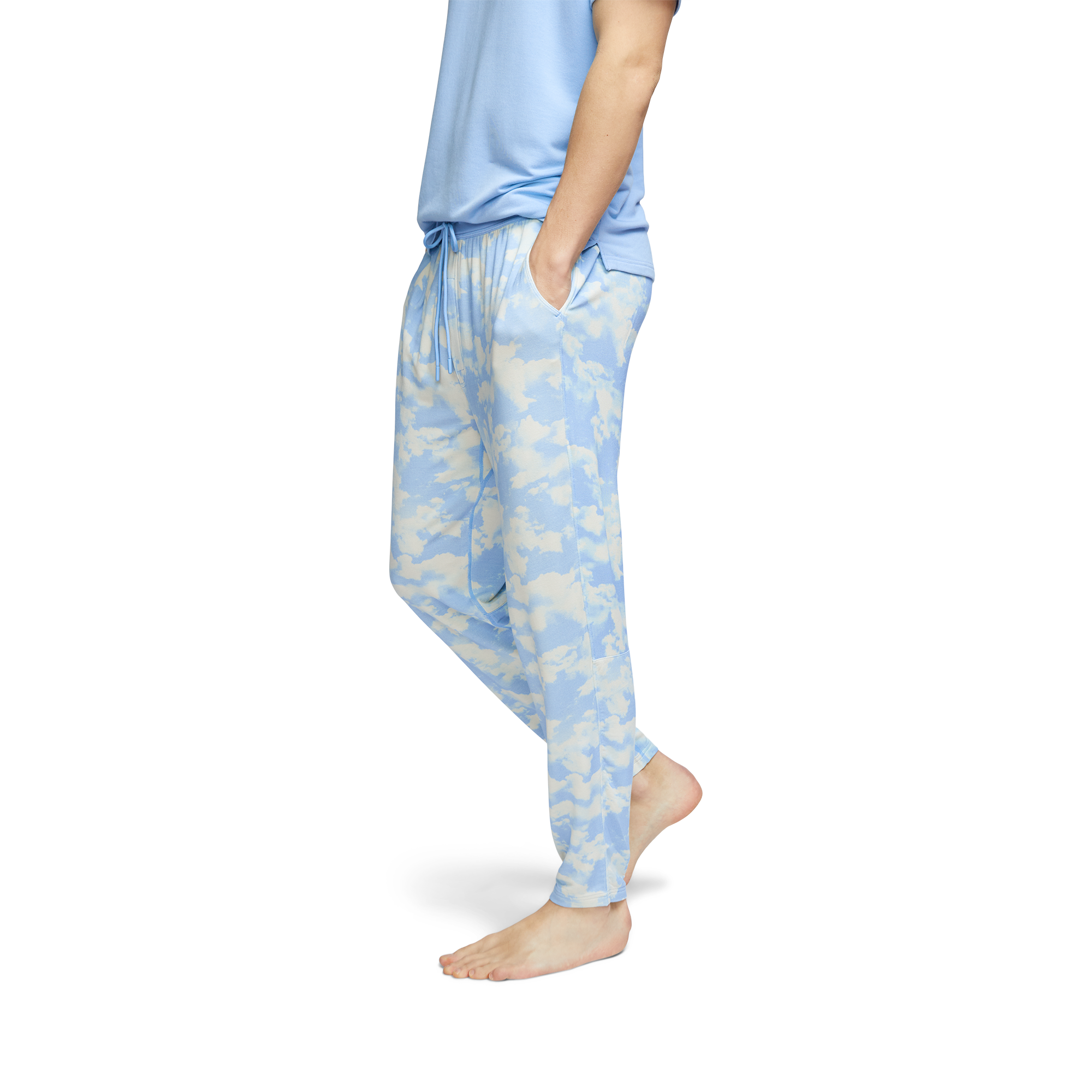 modelsizing1: Ben is 6’1” and wearing a medium. | Clouds Long Jambys - Jambys