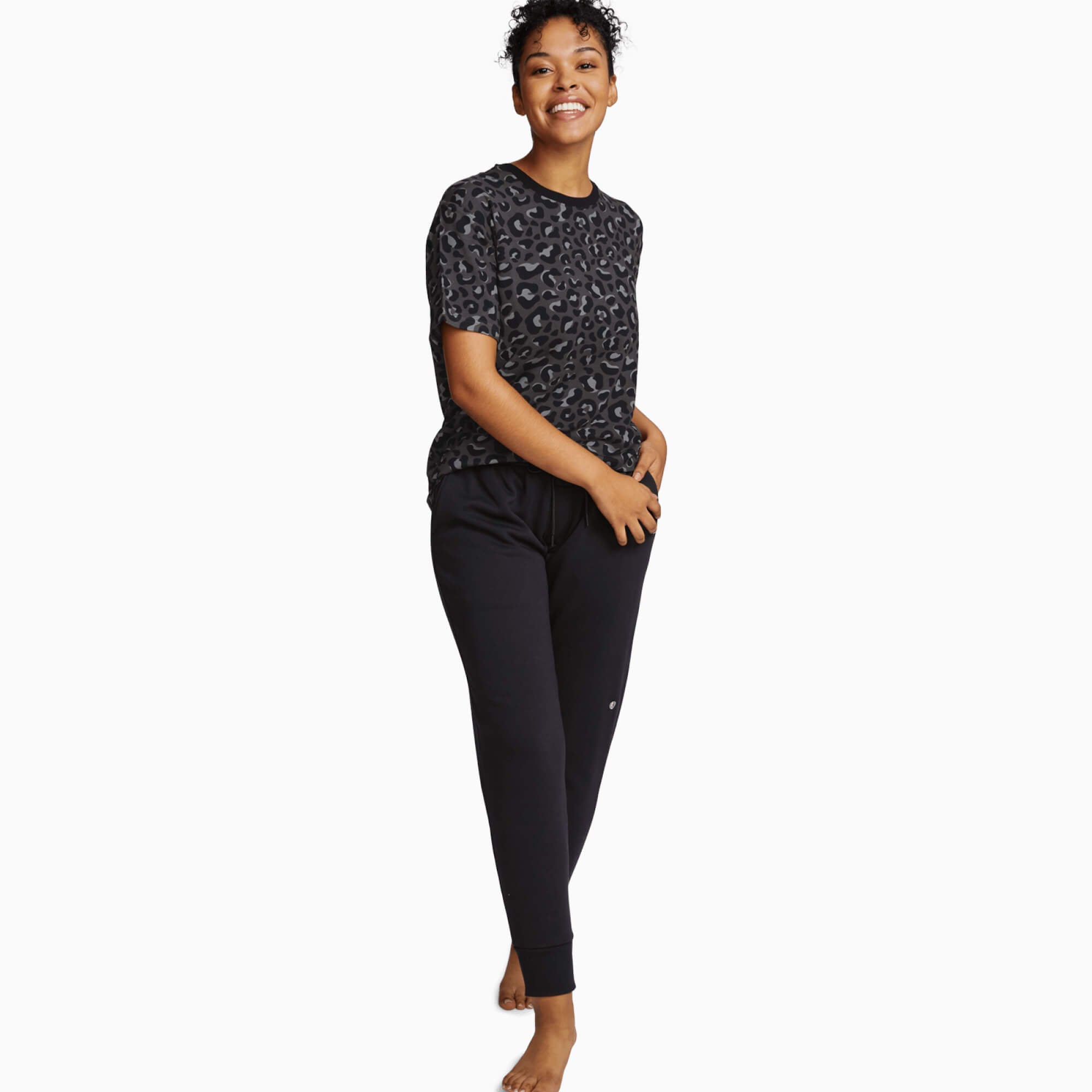 modelsizing1: Marisa is 5’8” and wearing a small. | first: womens, best-sellers, tops, bottoms | type: women